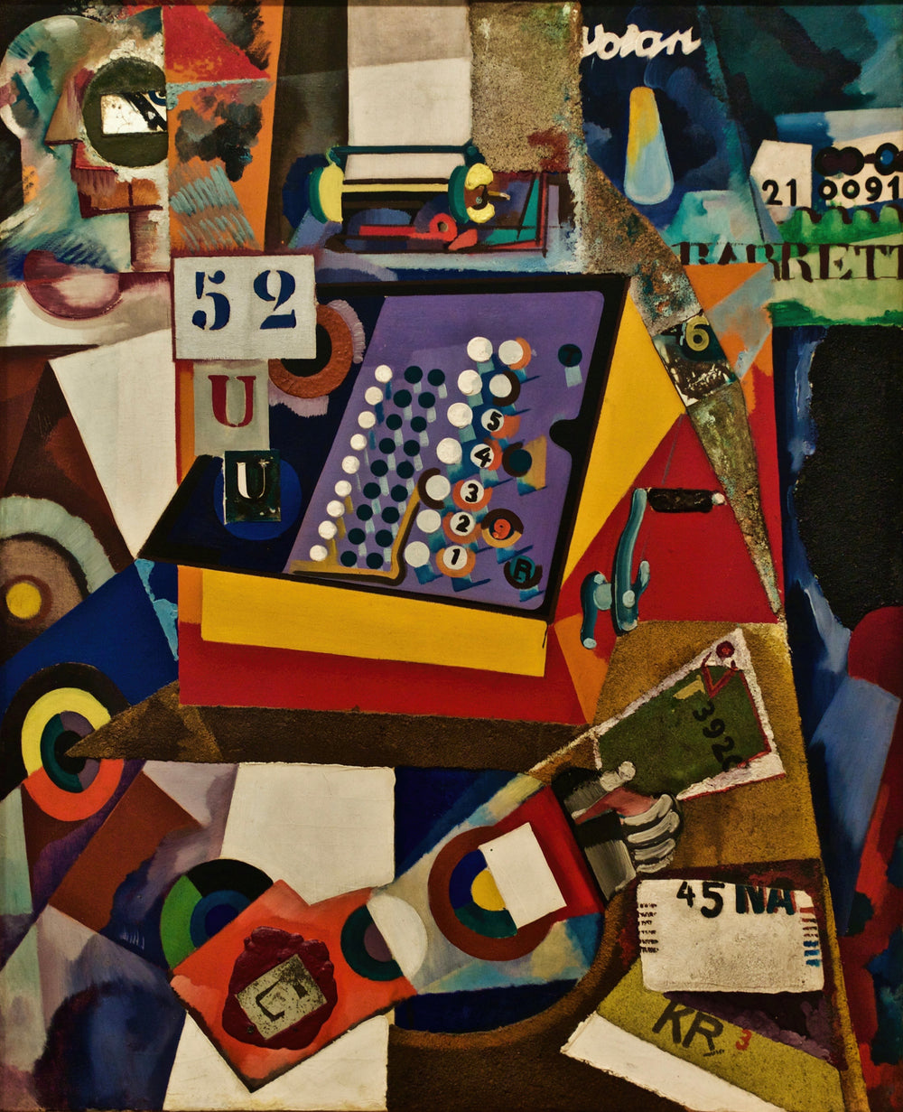 Abstract Wall Art | Fragmented Archive