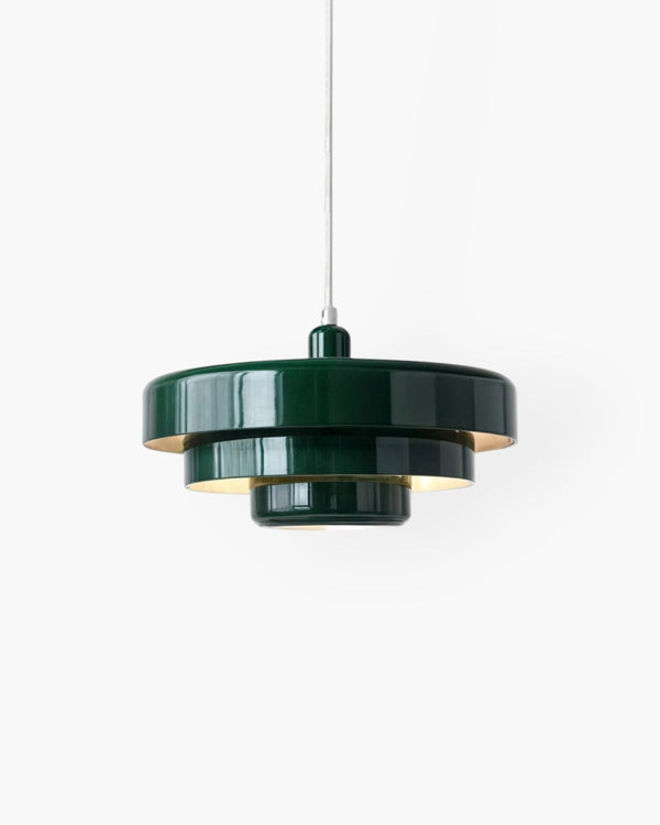 Pendant Ceiling Light - Cascadia - Retro Orange Style - Modern Statement Lighting
