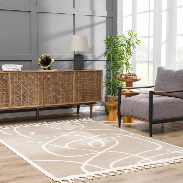 Azana Cream Area Rug - Clearance