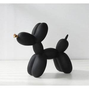 Balloon Dog Figurine - Luxor - Golden Resin Sculpture - Modern Home Decor