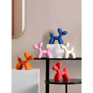 Balloon Dog Figurine - Luxor - Golden Resin Sculpture - Modern Home Decor
