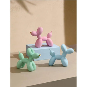 Balloon Dog Figurine - Luxor - Golden Resin Sculpture - Modern Home Decor