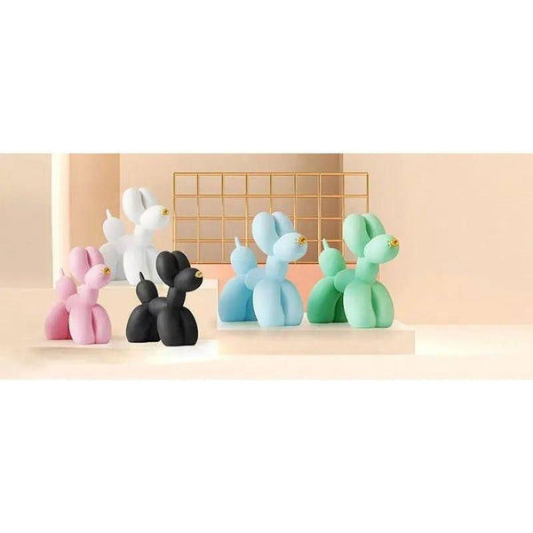 Balloon Dog Figurine - Luxor - Golden Resin Sculpture - Modern Home Decor
