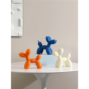 Balloon Dog Figurine - Luxor - Golden Resin Sculpture - Modern Home Decor