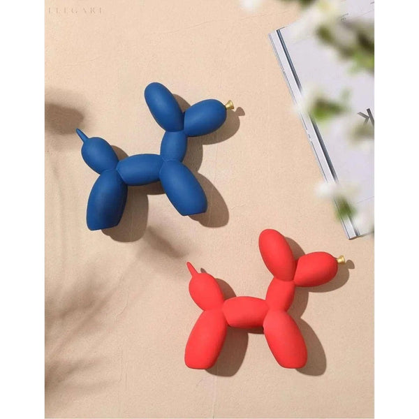 Balloon Dog Figurine - Luxor - Golden Resin Sculpture - Modern Home Decor