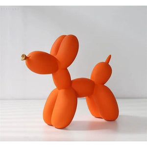 Balloon Dog Figurine - Luxor - Golden Resin Sculpture - Modern Home Decor
