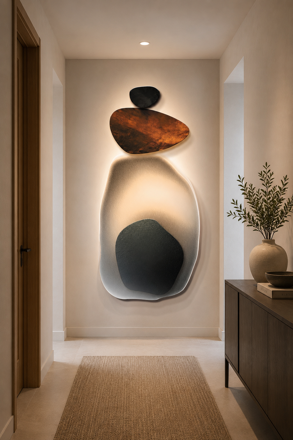 Abstract Wall Art | Stacked Harmony