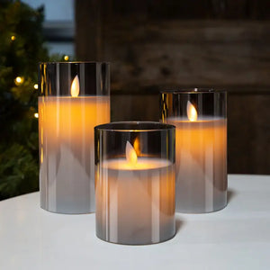 LED Candles - Moodix - Realistic Flame Effect - Safe Home Lighting