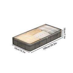 Home Essentials | Large Storage Bag for Clothes with Durable Zipper ? Perfect Organizer for Quilts and Blankets 6