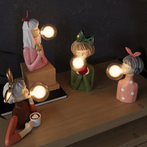 Handmade Table Lamp - Luxora - Modern Designer Light - Cozy Room Decor