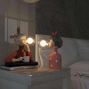 Handmade Table Lamp - Luxora - Modern Designer Light - Cozy Room Decor