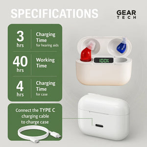 Invisible Rechargeable Hearing Aids | Crystal Clear Sound & Long Battery Life ? Comfortable Fit for Daily Use 2