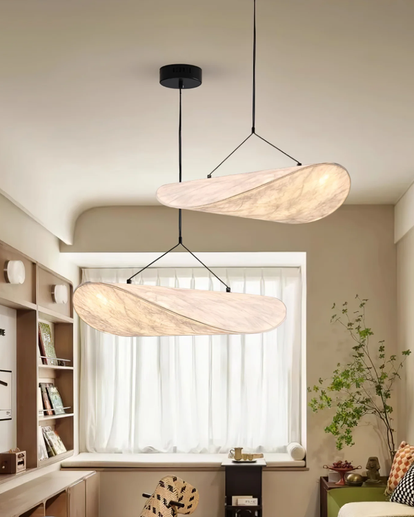 Pendant Ceiling Light - Japalune - Japandi Floating Design - Modern Ambient Glow