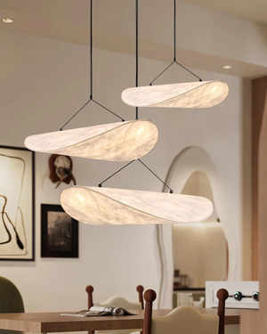 Pendant Ceiling Light - Japalune - Japandi Floating Design - Modern Ambient Glow
