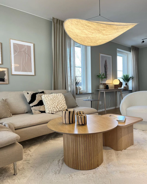 Pendant Ceiling Light - Japalune - Japandi Floating Design - Modern Ambient Glow