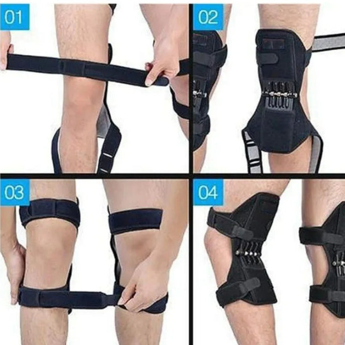 Knee Guard Pads | Non-Slip Knee Protector with Spring Force Technology  |  Ultimate Comfort for Active Lifestyles