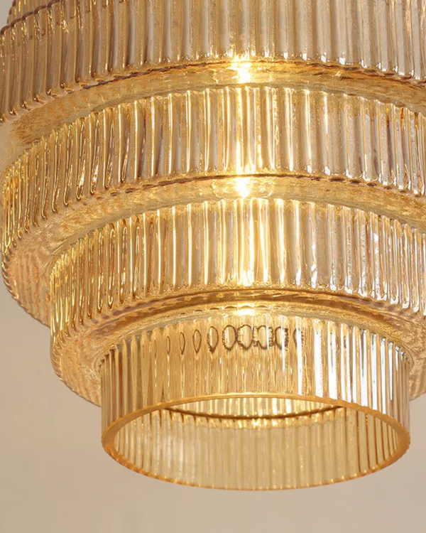 Pendant Ceiling Light - Echelara - Tiered Modern Design - Artistic Statement Lighting