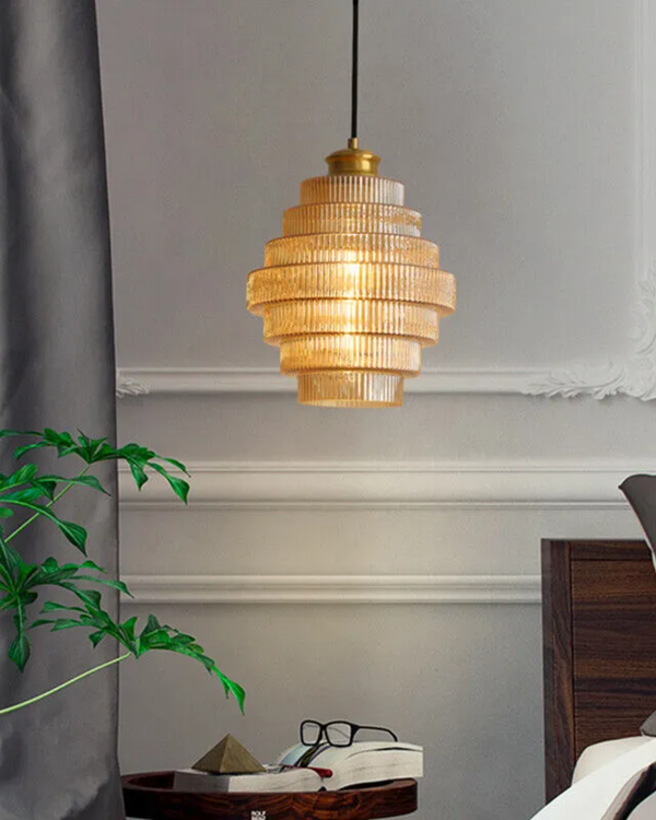 Pendant Ceiling Light - Echelara - Tiered Modern Design - Artistic Statement Lighting