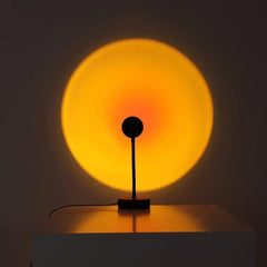 LED Mood Lamp - AuraGlow - Sunset Projection Light - Colourful Room Decor