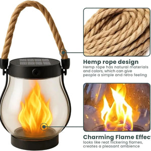 LuminaVintage | Durable Charming Metal Camping Lantern Light 5