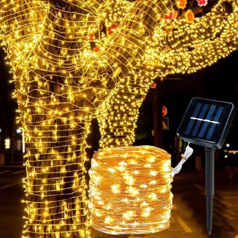 LuminaraGlow | Enchanting Solar Fairy String Lights for Outdoor Decor 0