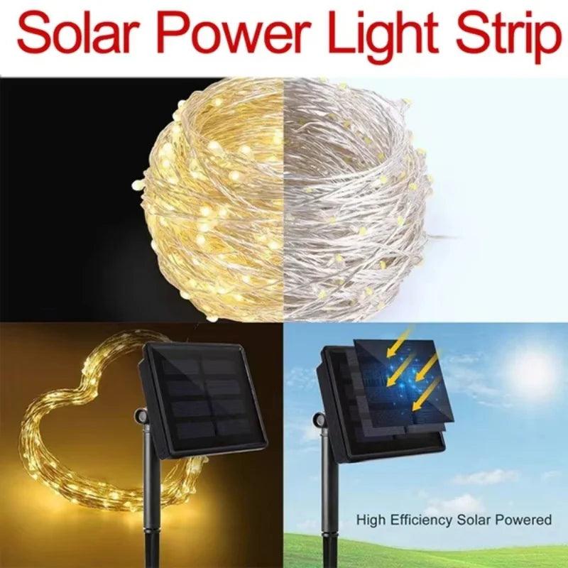 LuminaraGlow | Enchanting Solar Fairy String Lights for Outdoor Decor 0