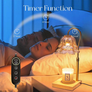Luminara | Elegant Adjustable Candle Warmer Lamp with Timer 5