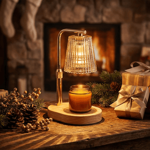 Luminara | Elegant Dimmable Candle Warmer Lamp with Timer 0