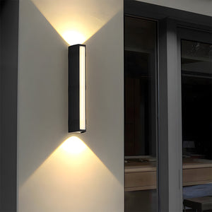 Luminara | Sleek Modern Outdoor Wall Light Fixture for Garden Illumination 11