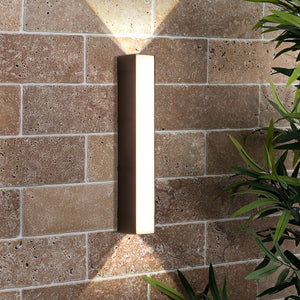 Luminara | Sleek Modern Outdoor Wall Light Fixture for Garden Illumination 2