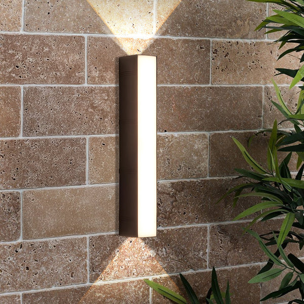 Luminara | Sleek Modern Outdoor Wall Light Fixture for Garden Illumination 2
