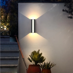 Luminara | Sleek Modern Outdoor Wall Light Fixture for Garden Illumination 3