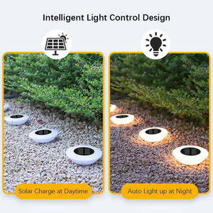 Lumosphere | Stylish Waterproof Solar LED Ground Lights for Gardens 1