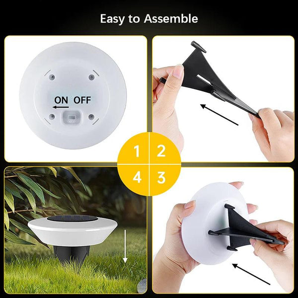 Lumosphere | Stylish Waterproof Solar LED Ground Lights for Gardens 4