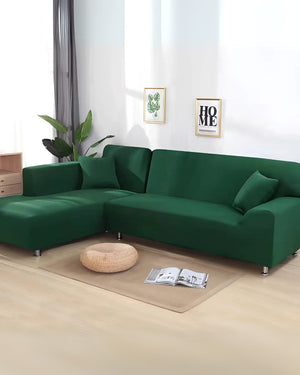 Sofa Cover Set - Moduvara - Stretch Fit Design - Corner Couch Protector