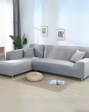 Sofa Cover Set - Moduvara - Stretch Fit Design - Corner Couch Protector