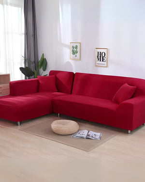 Sofa Cover Set - Moduvara - Stretch Fit Design - Corner Couch Protector