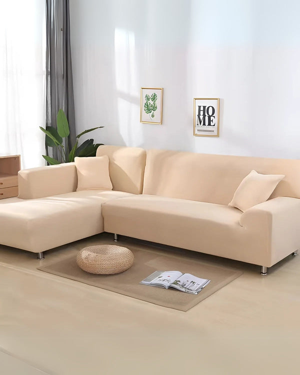 Sofa Cover Set - Moduvara - Stretch Fit Design - Corner Couch Protector