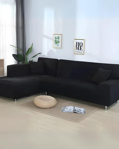 Sofa Cover Set - Moduvara - Stretch Fit Design - Corner Couch Protector