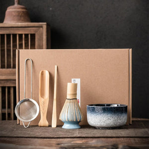 Matcha Green Tea Kit | Complete Matcha Making Set with Handmade Accessories for Perfect Brewing Experience 0