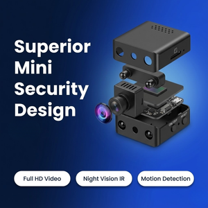 Micro HD Spy Camera | 1080P Video with Night Vision & Motion Detection ? Compact Design for Home Security 2