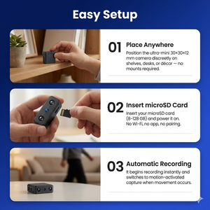 Micro HD Spy Camera | 1080P Video with Night Vision & Motion Detection ? Compact Design for Home Security 4