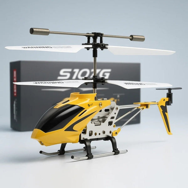 Mini RC Helicopter | Remote Control Helicopter with Gyro Stability & LED Lights ? Durable Design for Indoor Fun 1