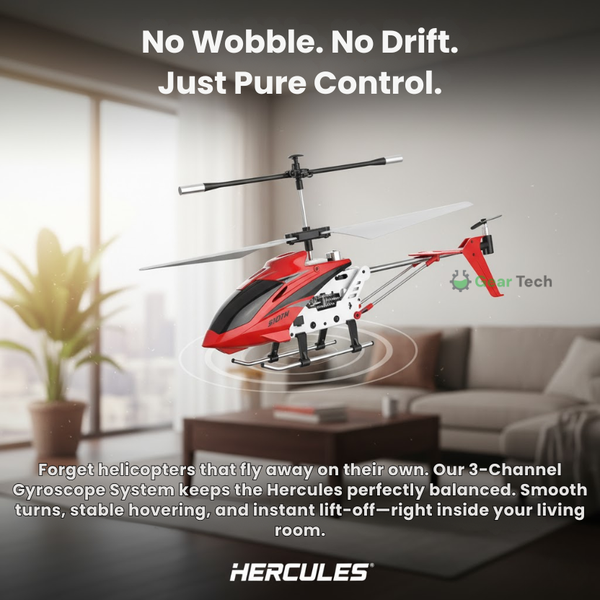 Mini RC Helicopter | Remote Control Helicopter with Gyro Stability & LED Lights ? Durable Design for Indoor Fun 3