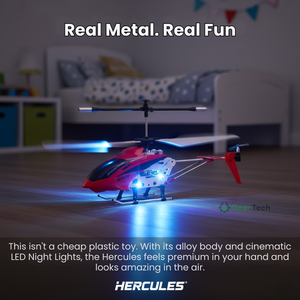 Mini RC Helicopter | Remote Control Helicopter with Gyro Stability & LED Lights ? Durable Design for Indoor Fun 6