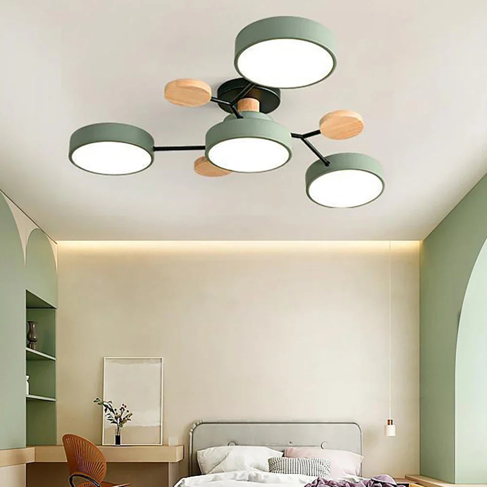 Ceiling Light Fixture - Veltora - Modern LED Design - Sleek Room Lighting