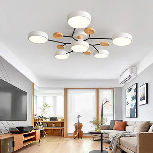 Ceiling Light Fixture - Veltora - Modern LED Design - Sleek Room Lighting