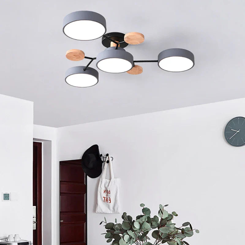 Ceiling Light Fixture - Veltora - Modern LED Design - Sleek Room Lighting