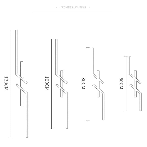 LED Ceiling Light - Luxera - Modern Linear Fixture - Dimmable Room Lighting