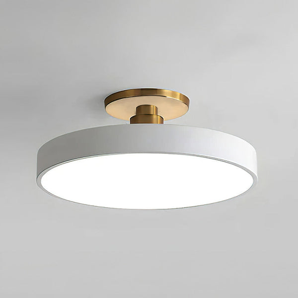 Modern Circular Flush Mount Ceiling Light | Energy-Efficient LED Fixture with Long Lifespan for Bright Spaces 13